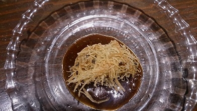 アワビのカダイフ包み揚げ